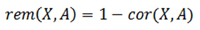 Формула расстояния через коэффициент корреляции